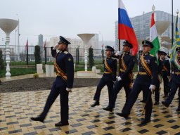 Открытие мемориала Ю.А.Гагарину